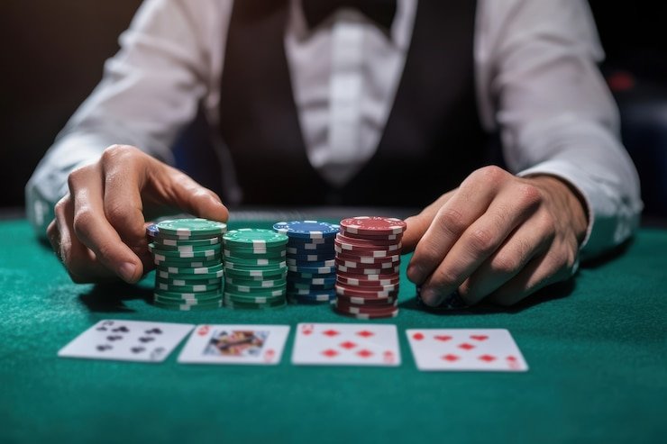 yoktogel88 French Roulette live table with dealer and betting layout displayed on mobile screen
